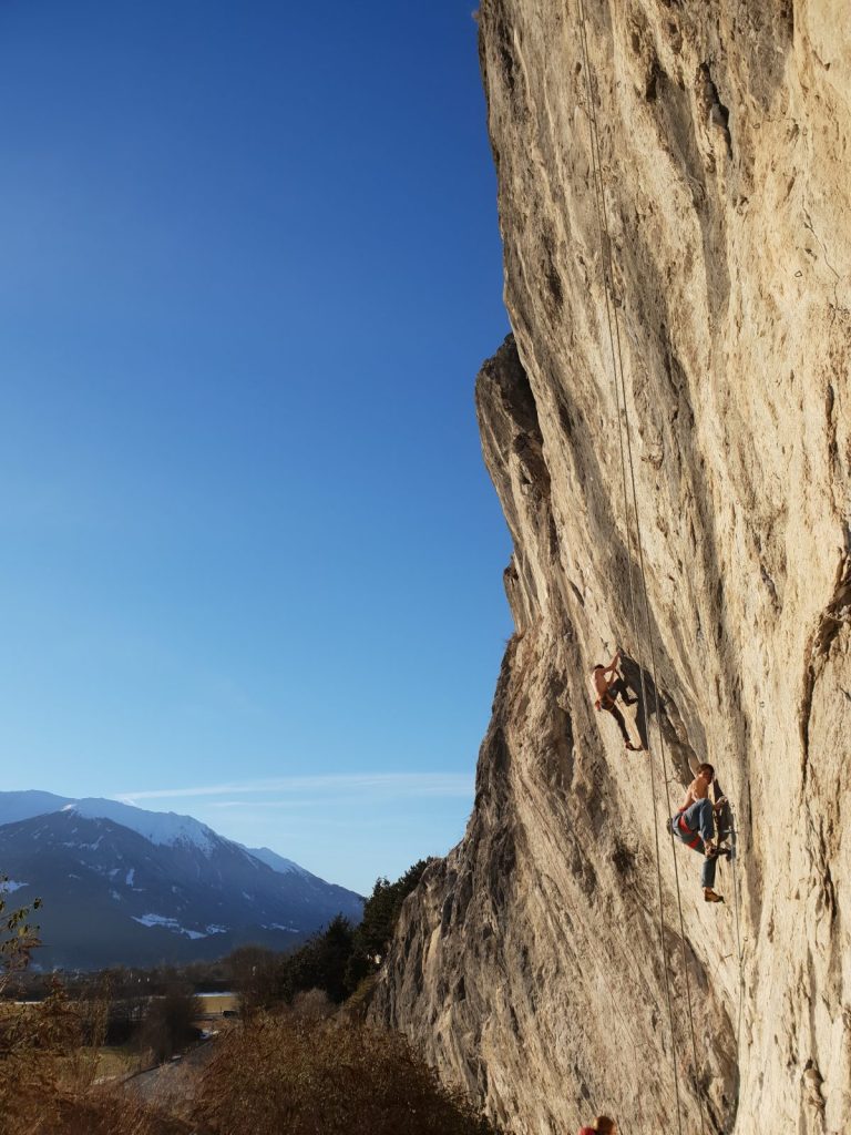 Das Dschungelbuch an der Martinswand bei Innsbruck, Foto: Simon Schöpf | Climbers Paradise