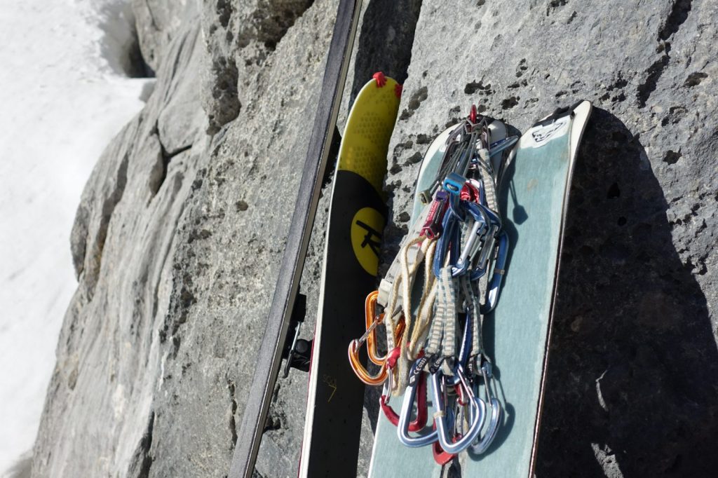 Die Ausstattung für ski & climb, Foto: Simon Schöpf | Climbers Paradise