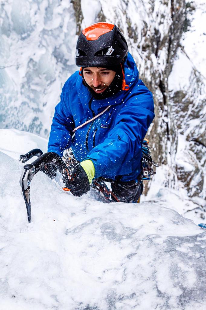 Jakob Mitterhuber im Stubaital 4. Zwerg. Foto: Tjitte Stolk