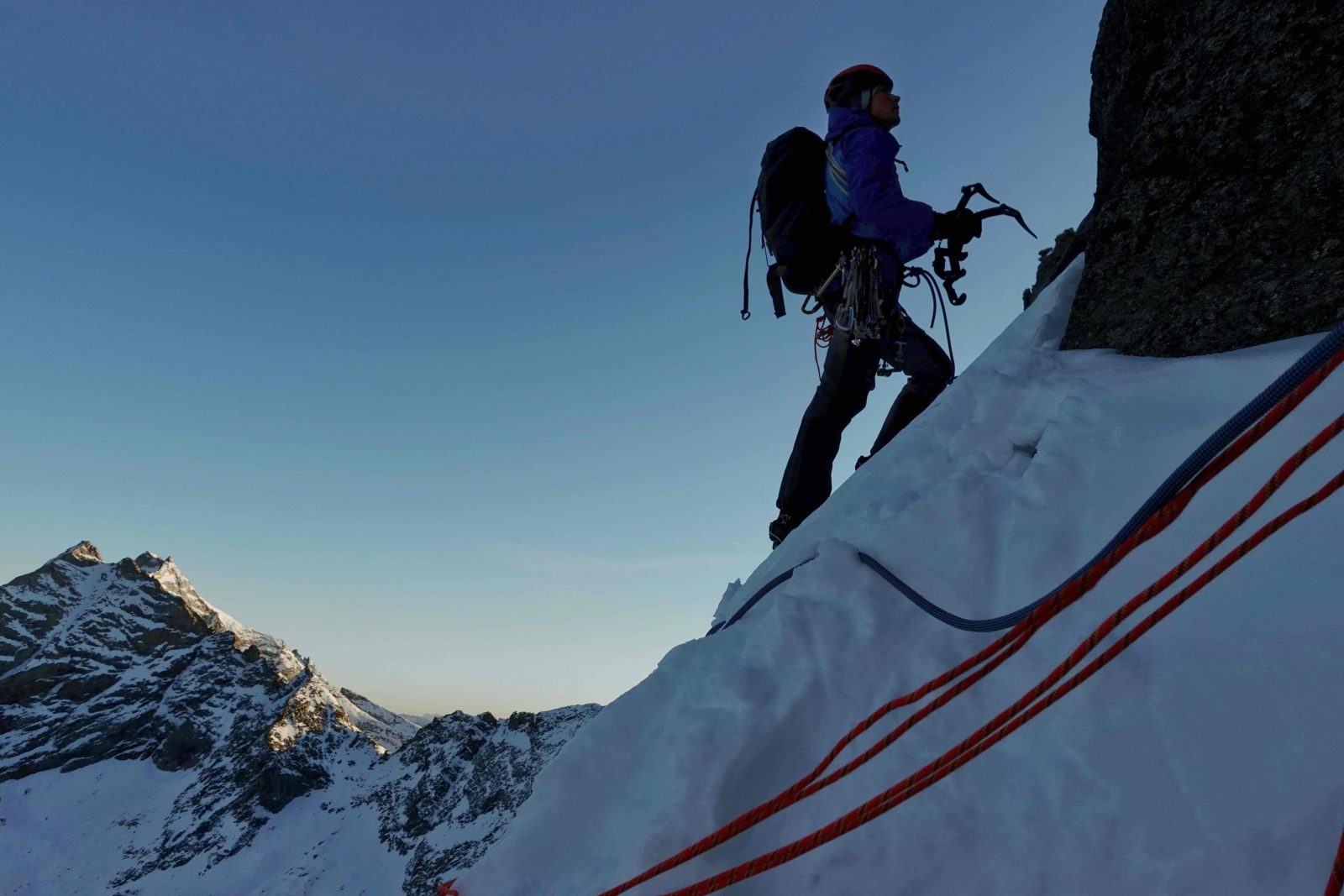Sagwand-Nordwand, die letzten Meter bis zum Ausstieg, Foto: Ines Papert und Luka Lindič | Climbers Paradise