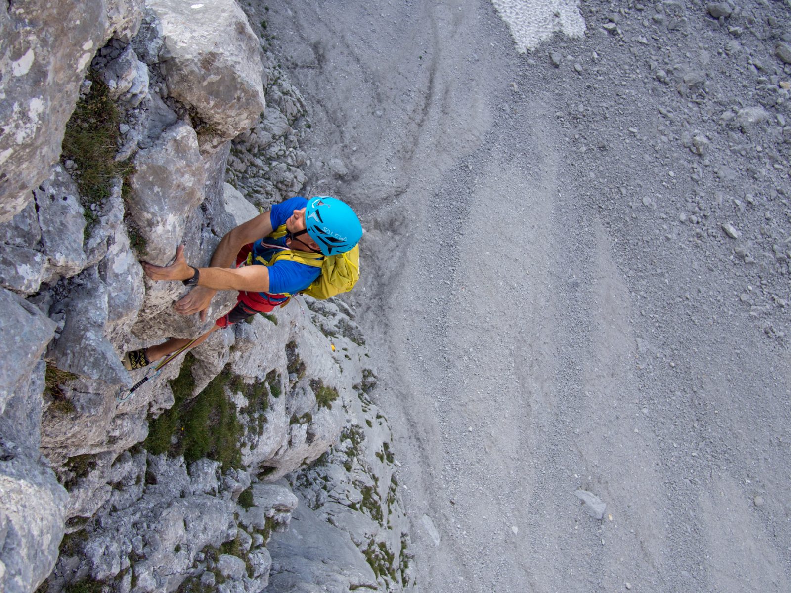 Alpinklettern am Wilden Kaiser, Tirol. Foto: Simon Schöpf | Climbers Paradise