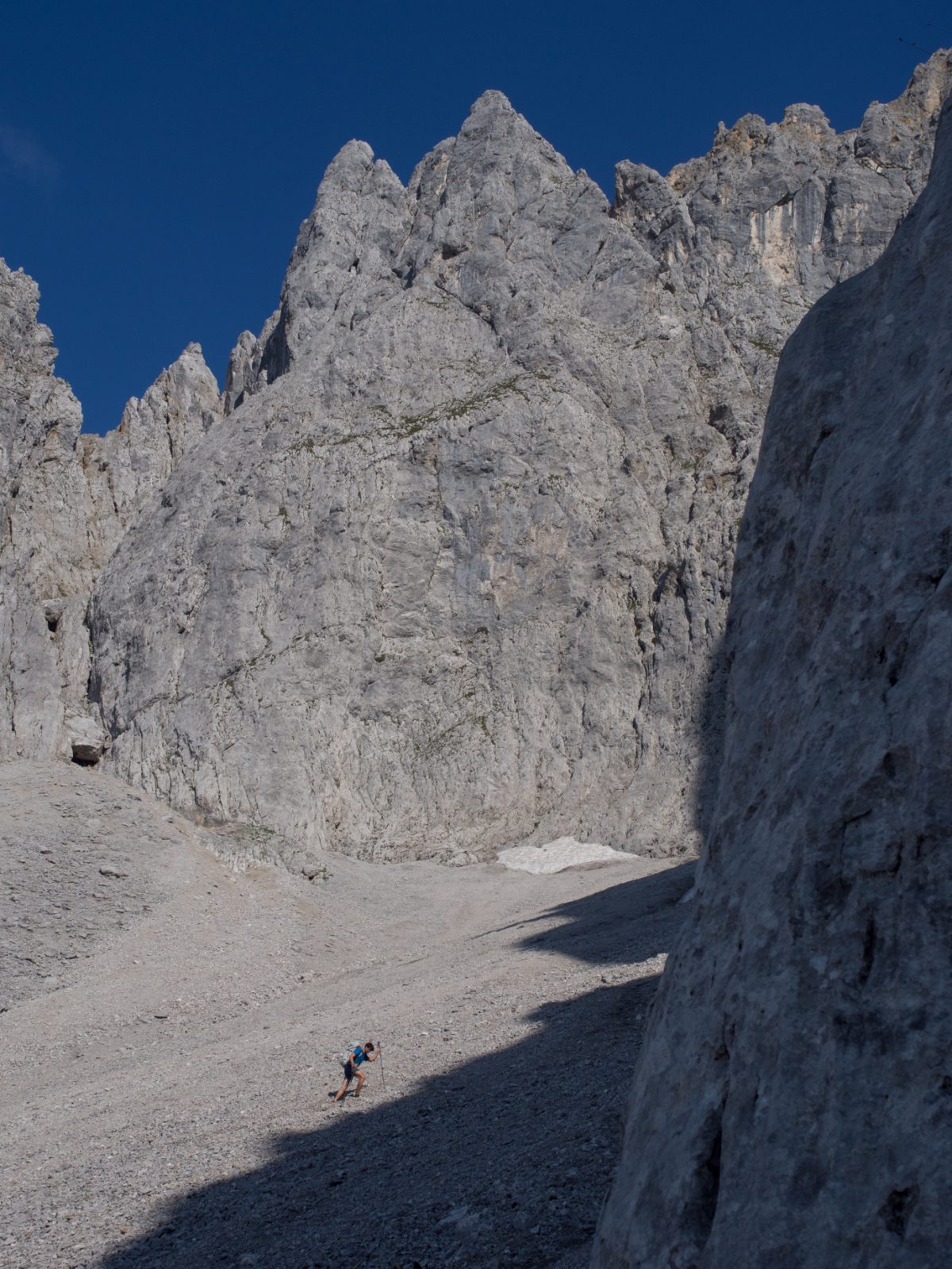 Alpinklettern am Wilden Kaiser, Tirol. Foto: Simon Schöpf | Climbers Paradise