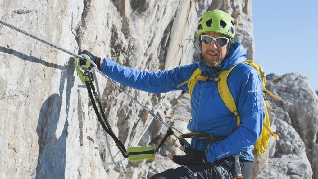 Klettersteigtutorial-Klettersteigset, korrektes Klettersteigset, Foto: Alpsolut, Österreichischer Alpenverein | Climbers Paradise