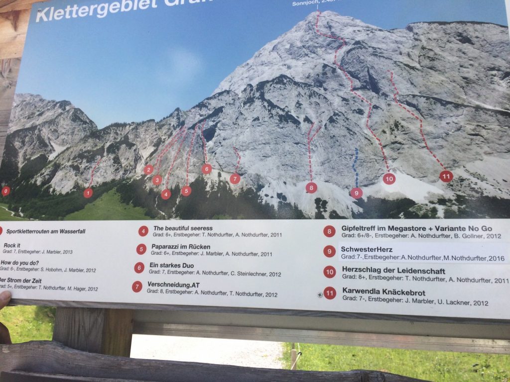 Achensee - Klettertafel Sonnjoch Karwendel, Foto: Susa Scheiner | Climbers Paradise