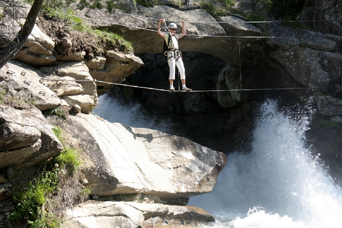 Stuibenfall Klettersteig, Foto: Cordula Gabl | Climbers Paradise