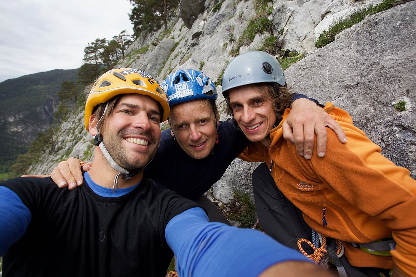 Gipfelfoto mit Andy Holzer
