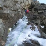 Mixedklettern am Lüsener Fernerkogel in den Sellrainer Bergen bei Innsbruck